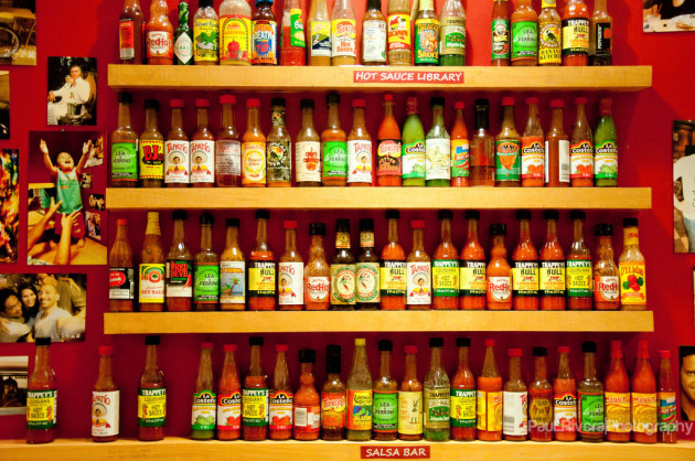 Chihuahua Mexican Grill-Hot sauce Library (2)