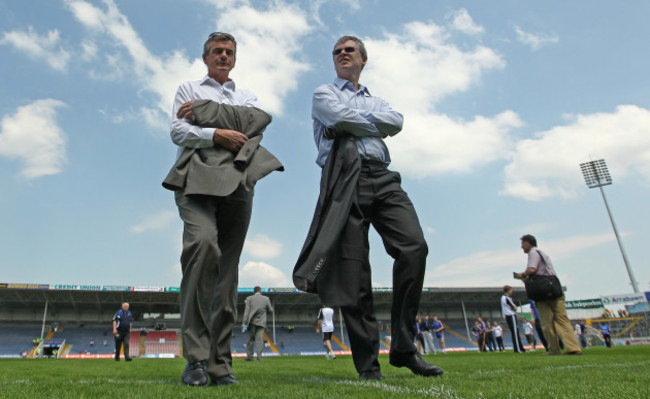 Colm O'Rourke and Joe Brolly