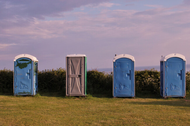 portaloo sunset