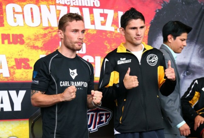 Carl Frampton and Alejandro Gonzalez Jr.