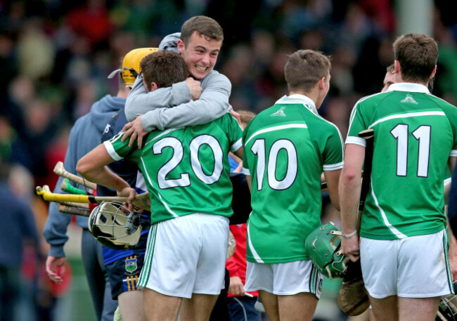 Colin Ryan celebrates with fans