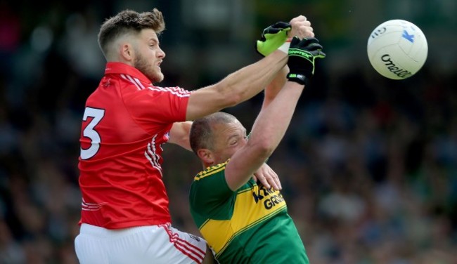 Eoin Cadogan with Kieran Donaghy