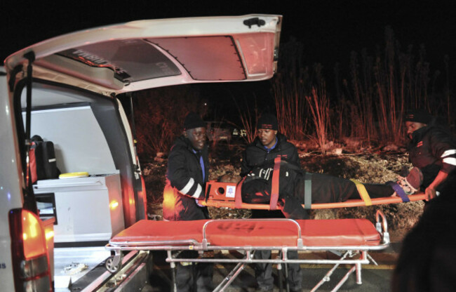 South Africa Train Accident