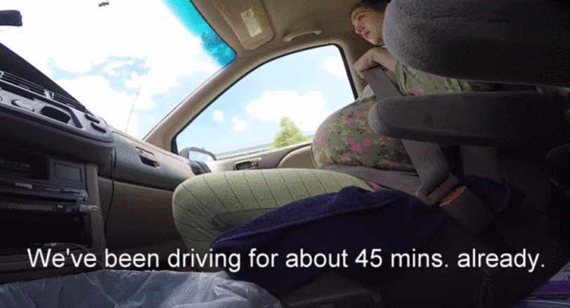 This woman gave birth in a car and the whole internet can't get enough