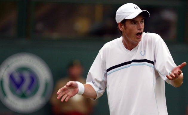 Tennis - Wimbledon Championships 2005 - Men's Third Round - Andy Murray v David Nalbandian - All England Club