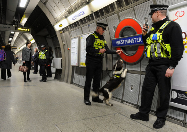 Police digital radio working in all tube stations