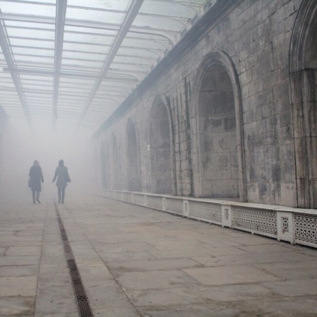 Into the #clouds: this is from a past #bompasandparr event at #welbeckabbey, an amazing residence on the site of an old monastery featuring miles of #tunnels and a huge #underground #ballroom #AlcoholicArchitecture will be our own walk in cloud cocktail bar by @boroughmarket #London #BreatheResponsibly