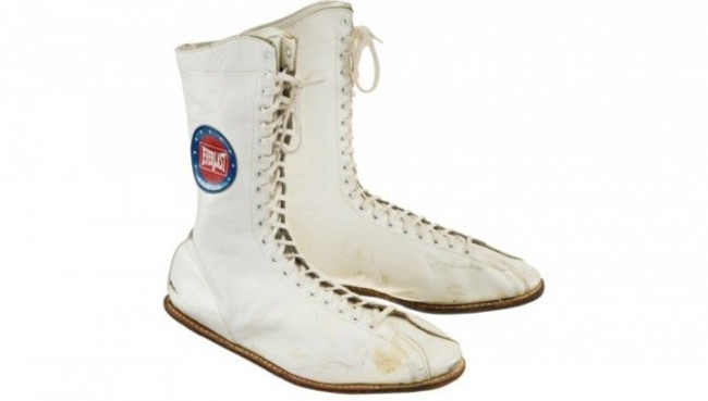 these-boxing-shoes-worn-by-muhammad-ali-during-the-thrilla-in-manila-his-famed-third-fight-with-joe-frazier-are-valued-at-more-than-50000