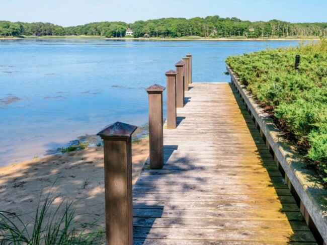 and-the-dock-on-the-private-beach