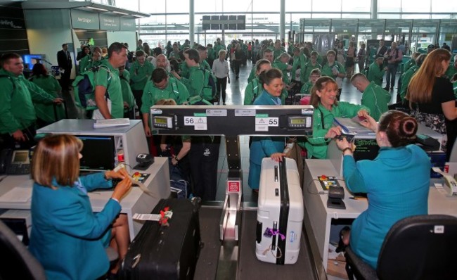 Special Olympics Team Ireland Departure to World Summer Games Los Angeles