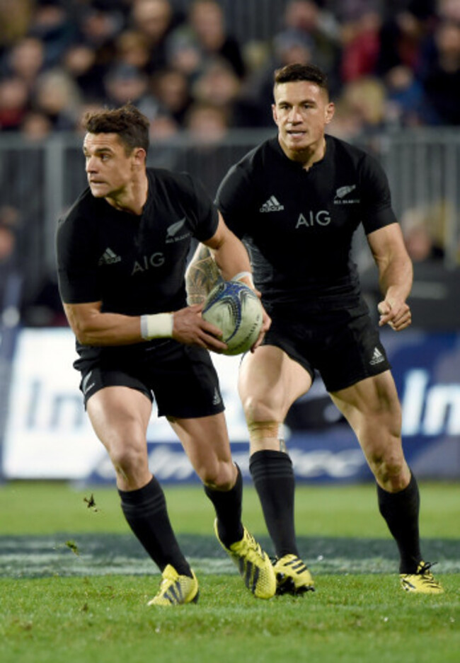 Dan Carter and Sonny Bill Williams