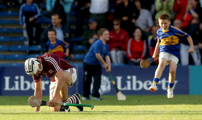 Daithi Burke dejected after the game