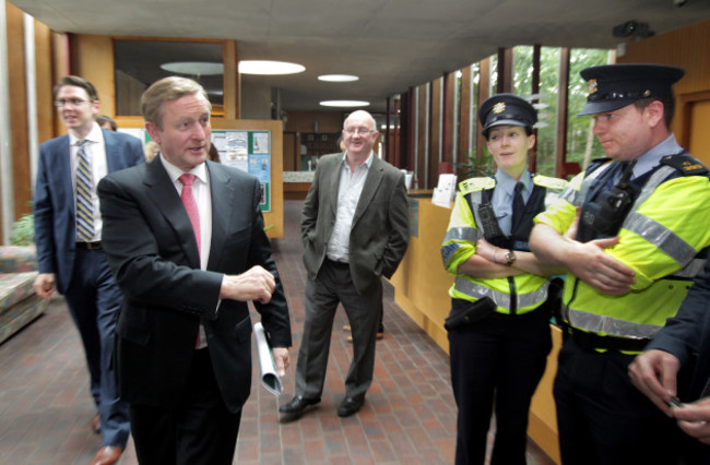 21/7/2015 Pictured are Taoiseach and Fine Gael lea