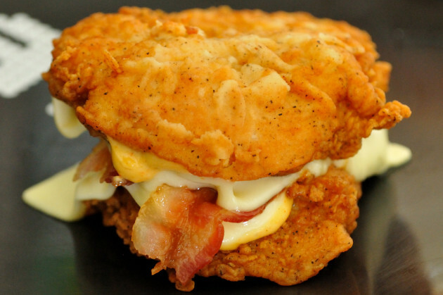 KFC Double Down Sandwich #2