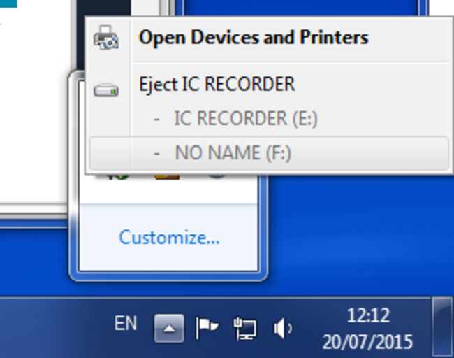 Eject USB