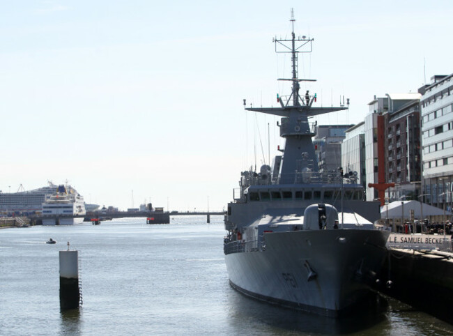 17/5/2014 Samuel Becket Irish Navy Ships Ceremonies