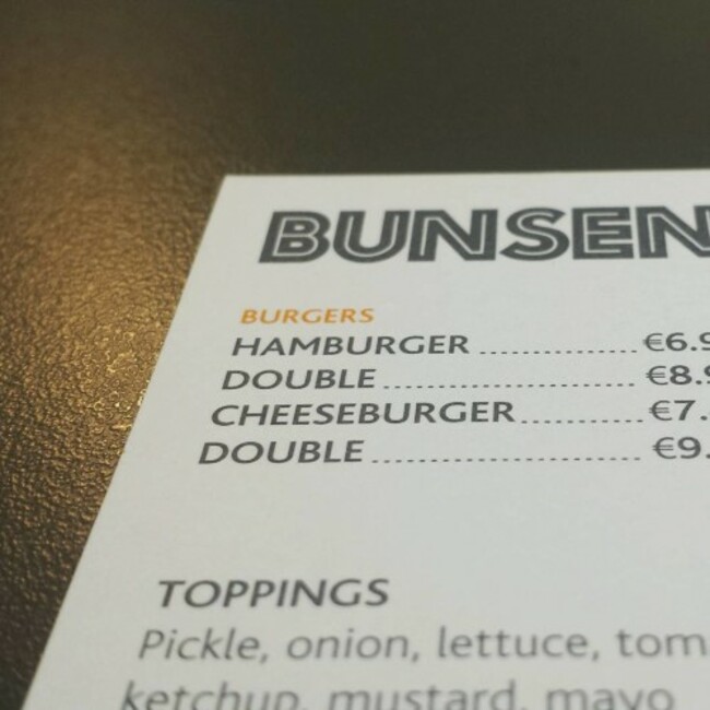 Tough choices... #Burger #bunsen #dublin #food