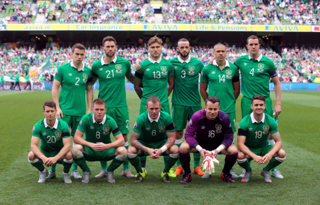 Soccer - Soccer - UEFA European Championship Qualifying - Group D - Republic of Ireland v Scotland - Aviva Stadium