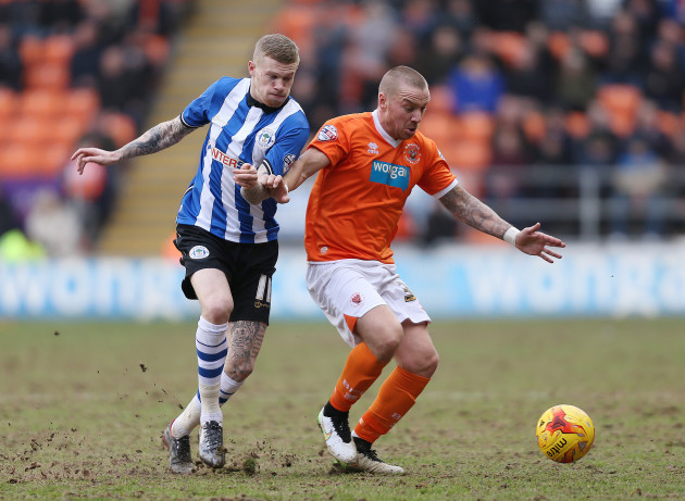 Soccer - Sky Bet Championship - Blackpool v Wigan Athletic - Bloomfield Road
