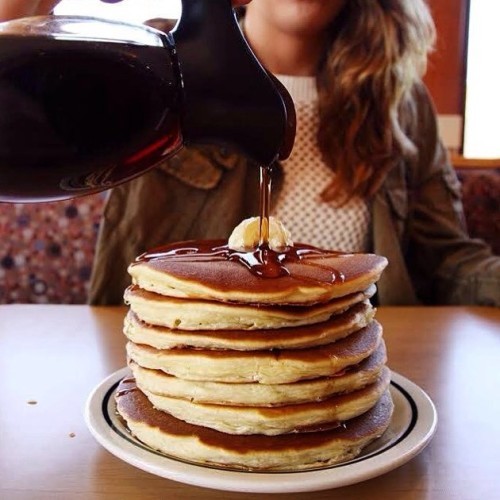 I don't always eat pancakes, but when I do it's at #IHOP with a shit ton of maple syrup and butter