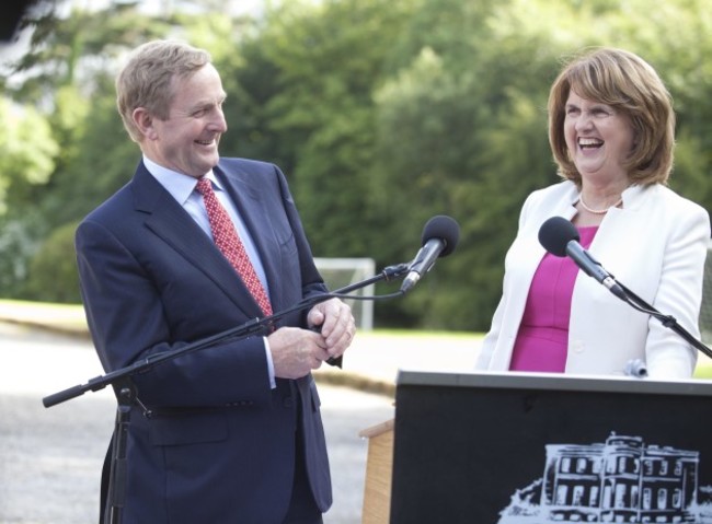 22/7/2015. Cabinet Meets At Lissadell. Taoiseach E