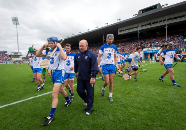 Derek McGrath before the game