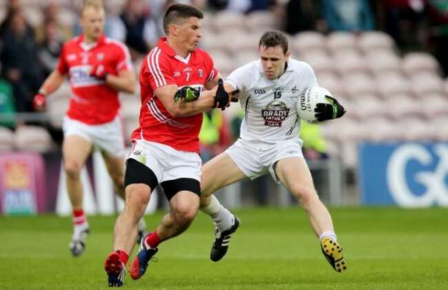 Barry O'Driscoll with Cathal McNally