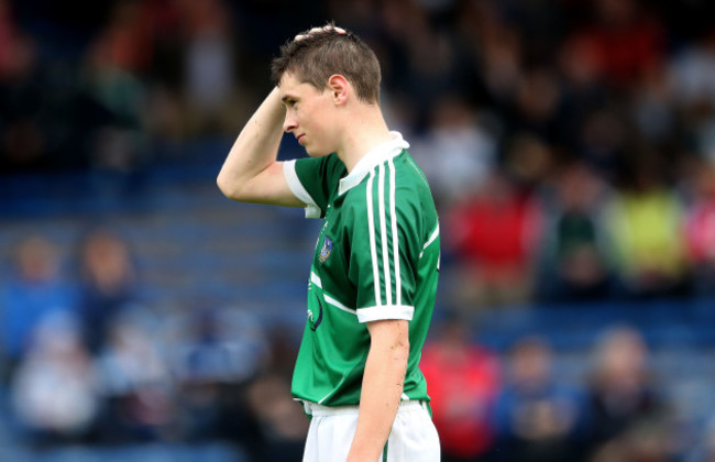 Barry Murphy dejected after the game