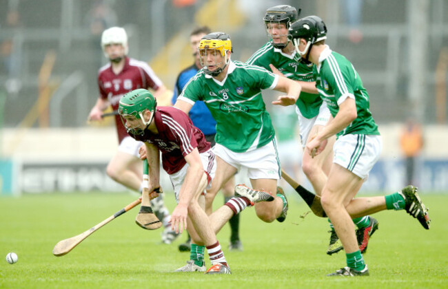 Brian Concannon with Thomas Grimes, Conor Houlihan and Jack O'Grady