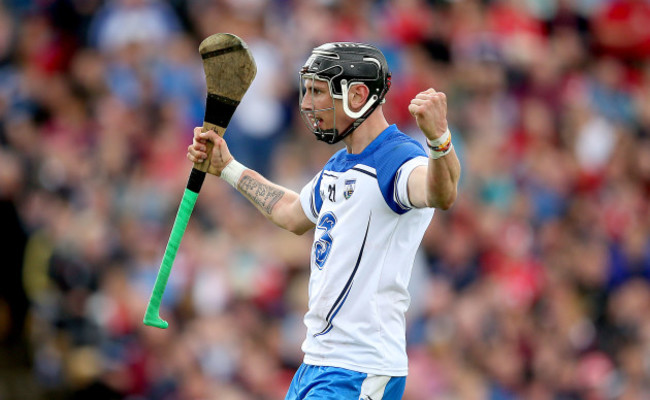 Maurice Shanahan celebrates scoring his side's second goal