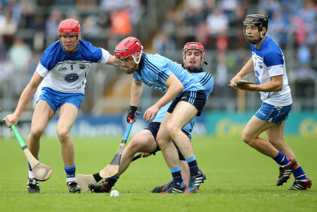 Tadhg de Burca and Jamie Barron with Niall McMorrow and Ryan O&Otilde;Dwyer