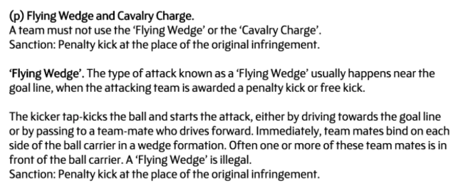 Flying Wedge