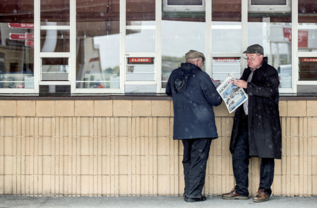 Punters study the form