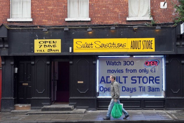 File Photo The Government has said it has still not decided whether to regulate sex shops and lap dancing clubs. Minister of State Paudie Coffey recently said
