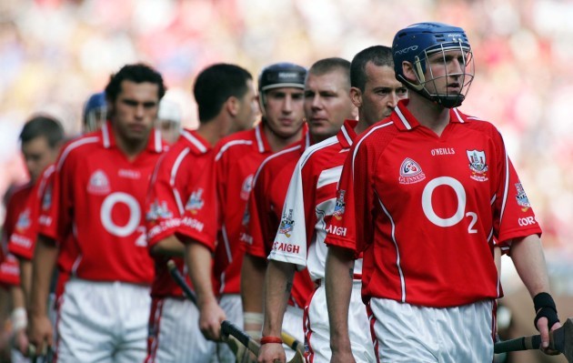 Pat Mulcahy leads the Cork team 3/9/2006