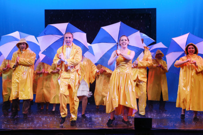 Singing in the rain in Cork Opera House, 2015 Picture: Miki Barlok