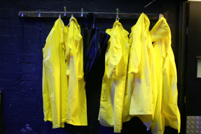 Singing in the rain in Cork Opera House, 2015 Picture: Miki Barlok