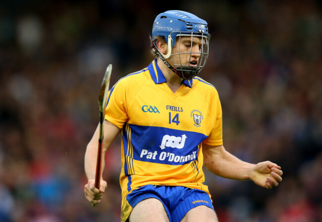 Shane O&Otilde;Donnell reacts to a missed chance