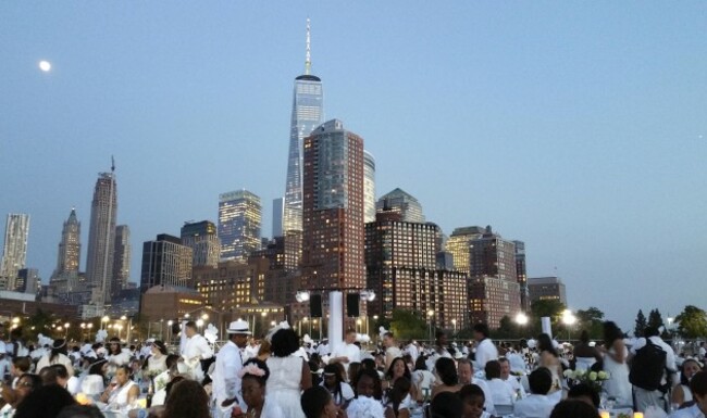 NYC Diner en Blanc