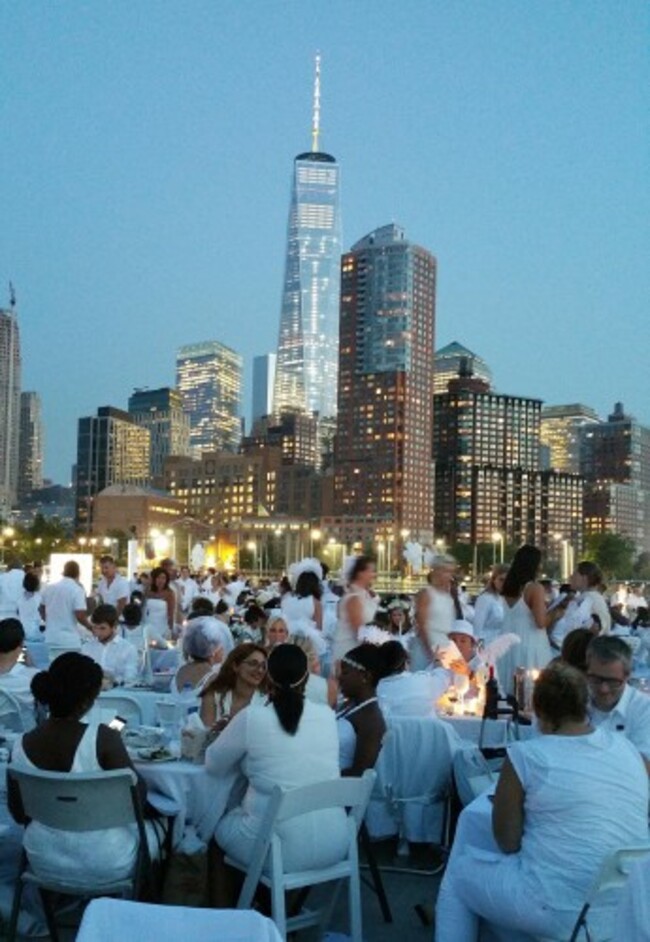 NYC Diner en Blanc