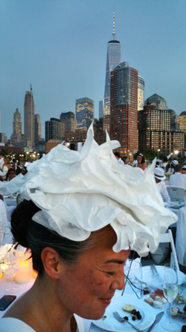 NYC Diner en Blanc