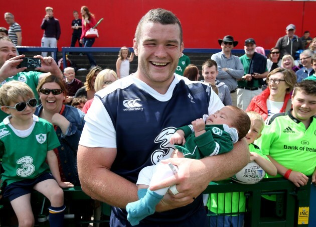 Jack McGrath with Donncha Sands