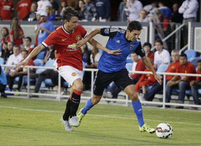 Man United Earthquakes Soccer