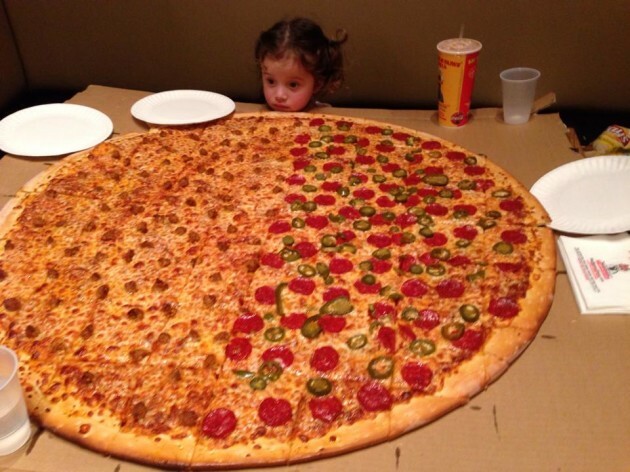 How Big Is A Large Pizza