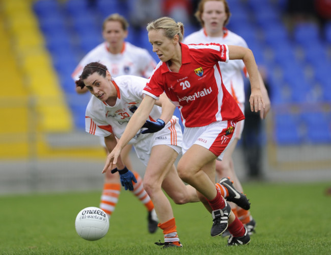 Nollaig Cleary with Mairead Tennyson