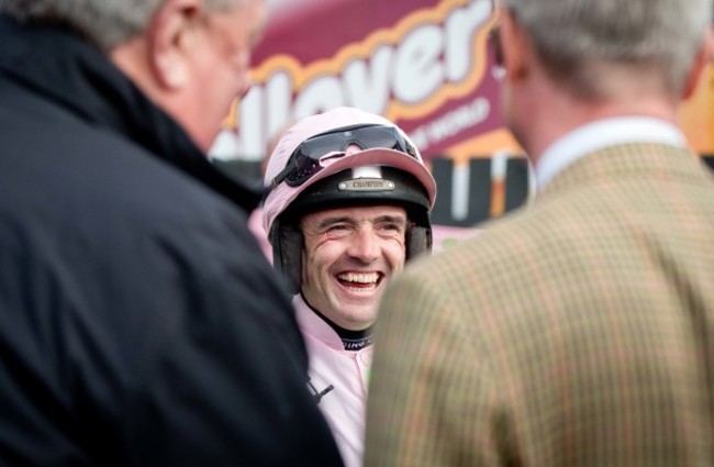 Ruby Walsh celebrates after winning onboard Faugheen