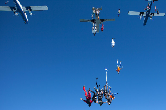 Vertical Skydiving World Record
