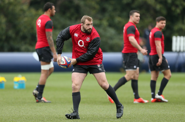 Rugby Union - 2015 RBS 6 Nations - England v France - England Training - Pennyhill Park