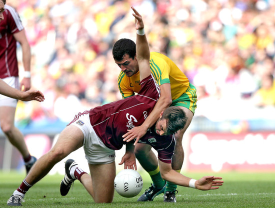 Frank McGlynn with Paul Conroy