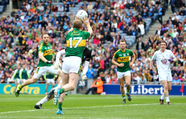 Colm Cooper scores the second goal for Kerry